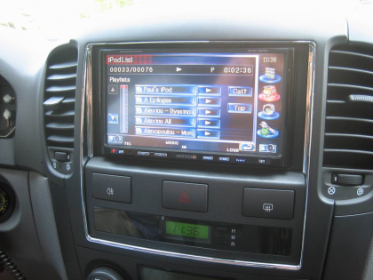 Εγκατάσταση οθόνης 2Din Kenwood σε  Kia Sorento