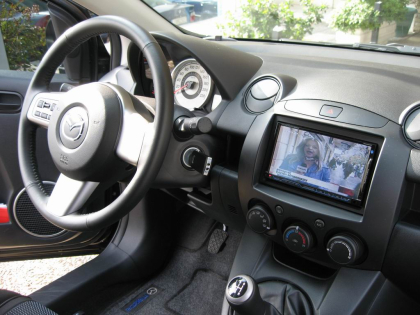 Εγκατάσταση οθόνης 2Din Kenwood σε Mazda 2