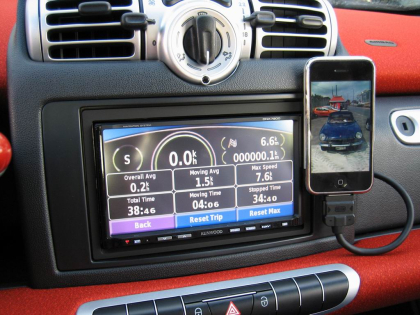 Εγκατάσταση οθόνης 2Din Kenwood σε Smart ForTwo