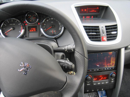 Εγκατάσταση οθόνης 2Din Kenwood σε Peugeot 207 RC