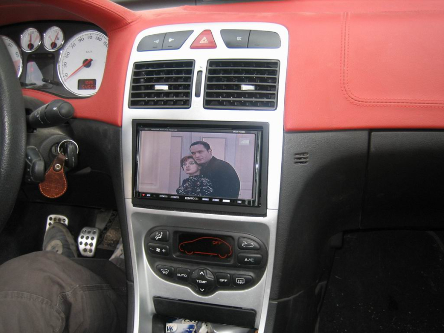 Εγκατάσταση οθόνης 2Din Kenwood σε Peugeot 307