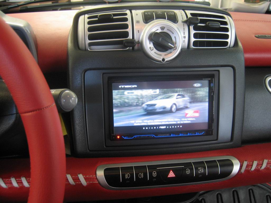 Εγκατάσταση οθόνης 2Din Kenwood σε Smart ForTwo