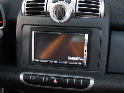 Εγκατάσταση οθόνης 2Din Clarion σε Smart ForTwo