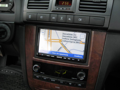Εγκατάσταση οθόνης 2Din Kenwood και αισθητήρων παρκαρίσματος σε SsangYong Rexton