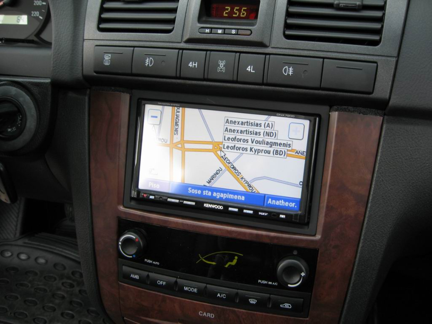 Εγκατάσταση οθόνης 2Din Kenwood και αισθητήρων παρκαρίσματος σε SsangYong Rexton