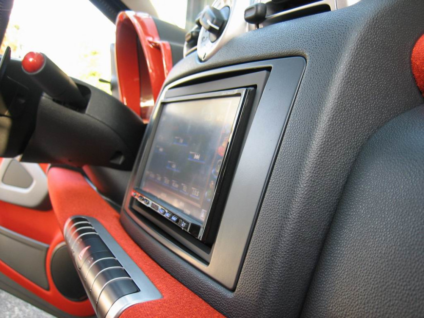 Εγκατάσταση οθόνης 2Din Kenwood σε Smart ForTwo