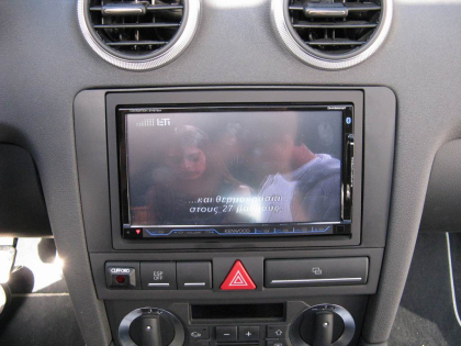 Εγκατάσταση οθόνης 2Din Kenwood σε Audi S3