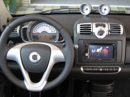 Εγκατάσταση οθόνης 2Din Kenwood σε Smart ForTwo