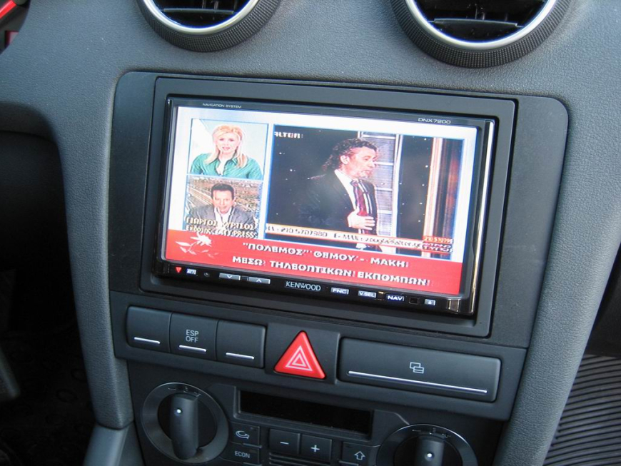 Εγκατάσταση οθόνης 2Din Kenwood σε Audi A3 S-Line