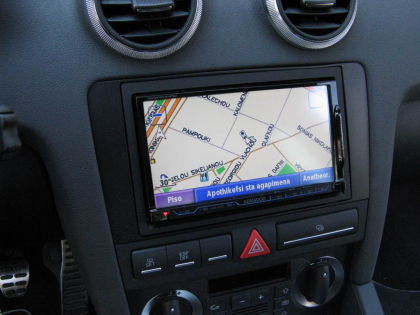 Εγκατάσταση οθόνης 2Din Kenwood σε Audi S3