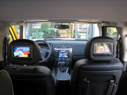 Εγκατάσταση οθόνης 2Din Kenwood σε Hummer H3