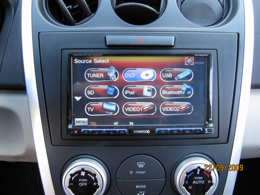 Εγκατάσταση οθόνης 2Din Kenwood σε  Mazda CX7