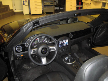 Εγκατάσταση οθόνης 2Din Kenwood σε Mazda Miata MX5