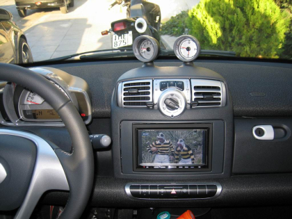 Εγκατάσταση οθόνης 2Din Kenwood σε Smart ForTwo