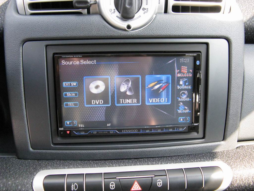 Εγκατάσταση οθόνης 2Din Kenwood σε Smart ForTwo