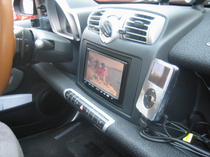 Εγκατάσταση οθόνης 2Din Kenwood σε Smart ForTwo