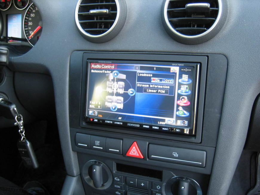 Εγκατάσταση οθόνης 2Din Kenwood σε Audi A3 S-Line