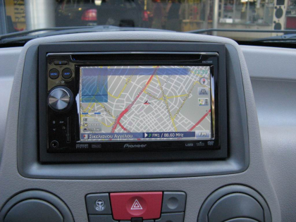 Εγκατάσταση οθόνης 2Din Pioneer σε Fiat Panda