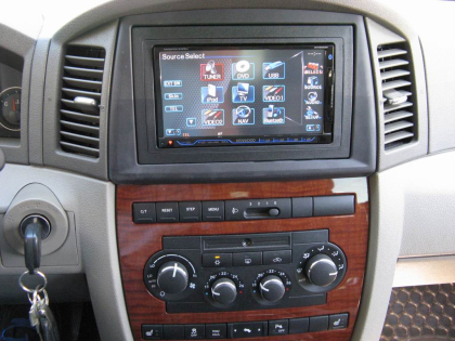 Εγκατάσταση οθόνης 2Din Kenwood σε Jeep Grand Cherokee 