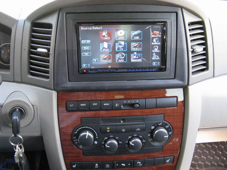Εγκατάσταση οθόνης 2Din Kenwood σε Jeep Grand Cherokee 