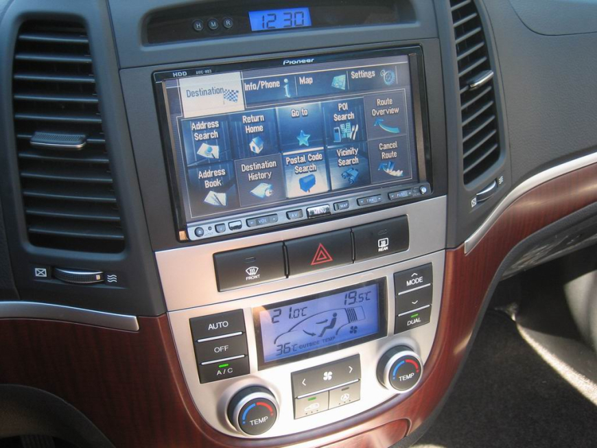 Εγκατάσταση οθόνης 2Din Pioneer σε  Hyundai Santa Fe