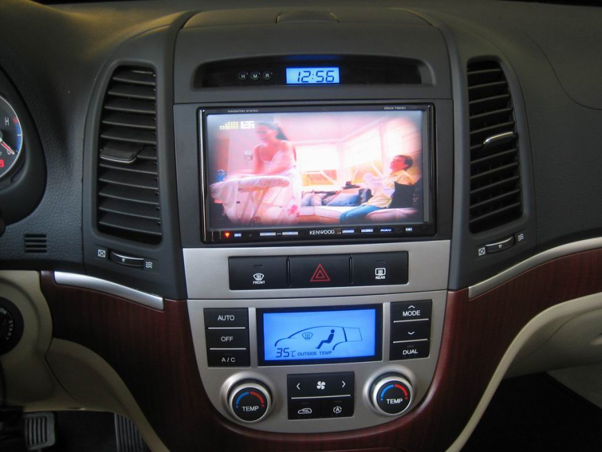 Εγκατάσταση οθόνης 2Din Kenwood σε Hyundai Santa-Fe
