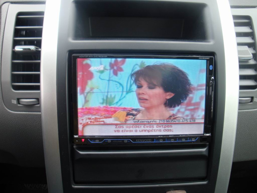 Εγκατάσταση οθόνης 2Din Kenwood σε Nissan X-Trail του 2008
