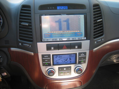 Εγκατάσταση οθόνης 2Din Pioneer σε  Hyundai Santa Fe