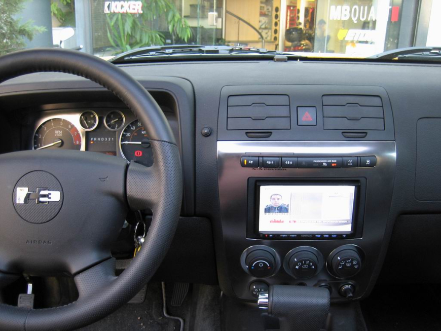 Εγκατάσταση οθόνης 2Din Kenwood σε Hummer H3