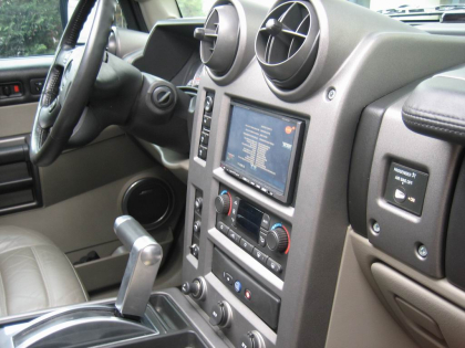 Εγκατάσταση οθόνης 2Din Kenwood σε Hummer H2