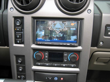 Εγκατάσταση οθόνης 2Din Kenwood σε Hummer H2