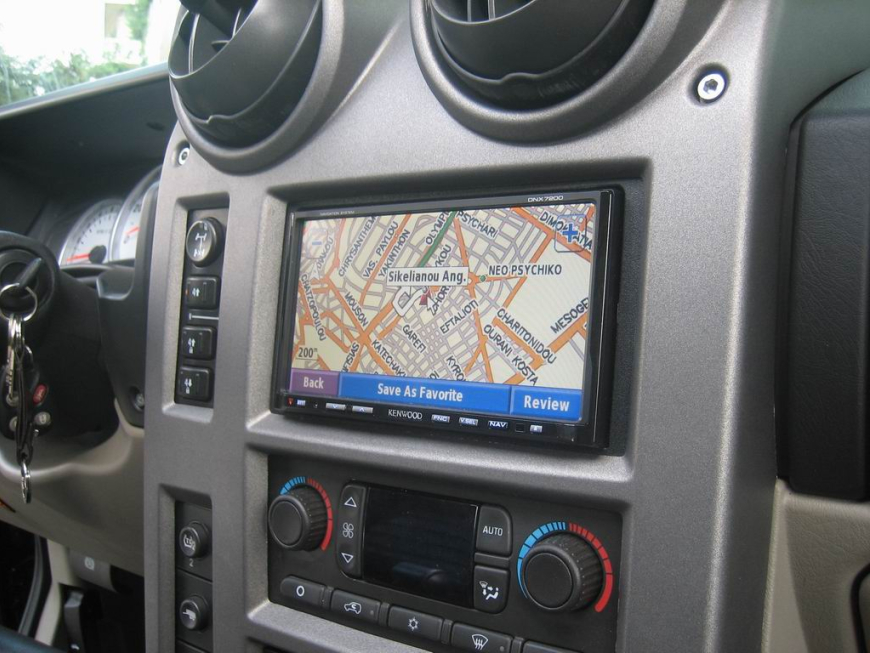 Εγκατάσταση οθόνης 2Din Kenwood σε Hummer H2