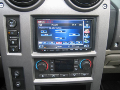 Εγκατάσταση οθόνης 2Din Kenwood σε Hummer H2