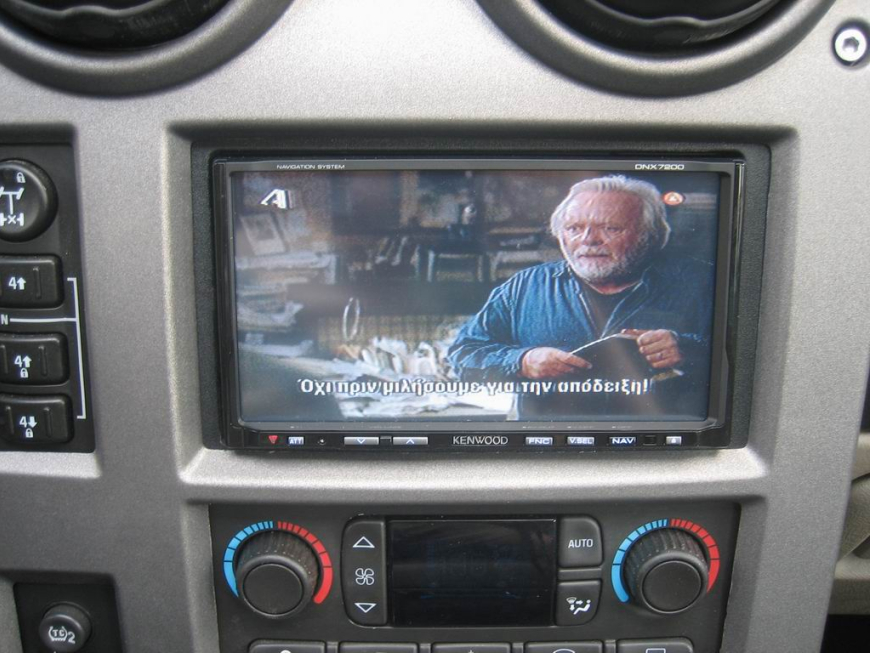 Εγκατάσταση οθόνης 2Din Kenwood σε Hummer H2