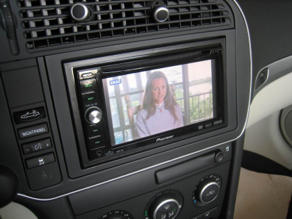 Εγκατάσταση 2DIN Pioneer Οθόνης σε Saab 9.3 Aero