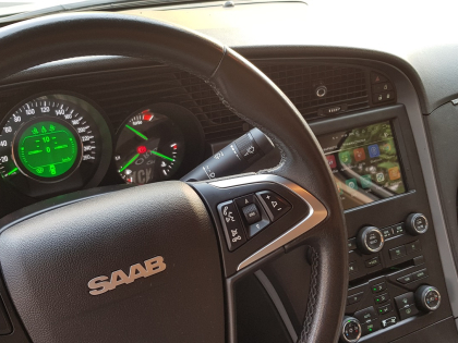 Εγκατάσταση 2DIN Android Οθόνης σε Saab 9.5