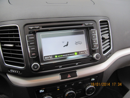 Εγκατάσταση οθόνης LM σε Seat Alhambra 2014