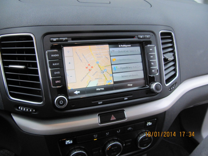 Εγκατάσταση οθόνης LM σε Seat Alhambra 2014