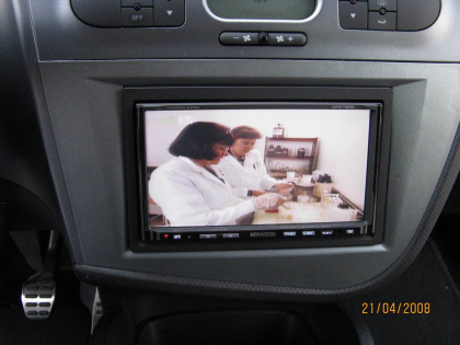 Εγκατάσταση οθόνης 2Din Kenwood σε Seat Leon Cupra Revo