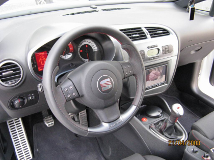 Εγκατάσταση οθόνης 2Din Kenwood σε Seat Leon Cupra Revo