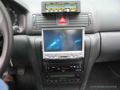 Εγκατάσταση οθόνης 1Din Kenwood σε Skoda Octavia (Taxi)
