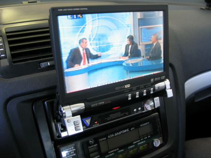 Εγκατάσταση οθόνης 1Din Kenwood σε Skoda Octavia (Taxi)