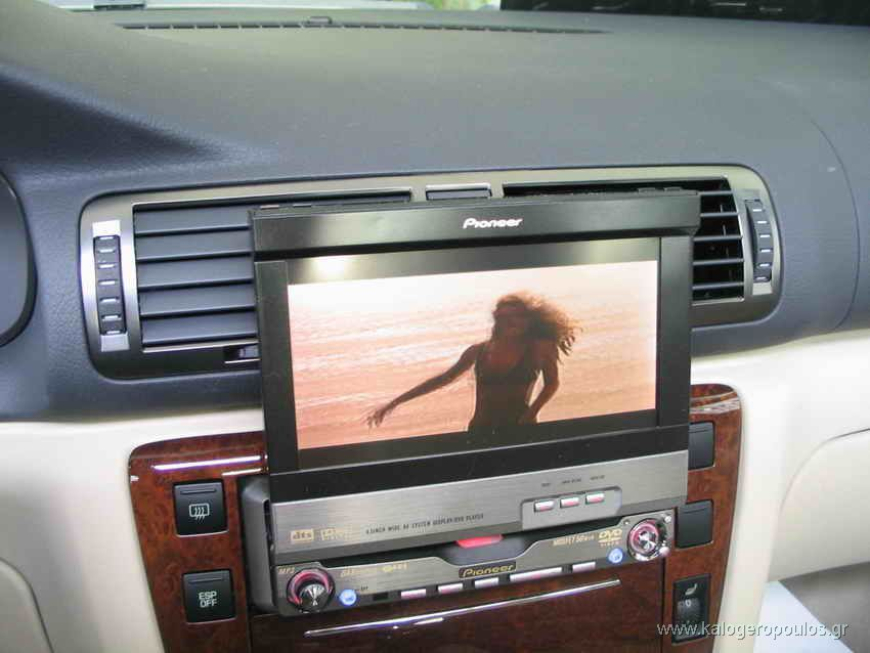 Εγκατάσταση οθόνης 1Din Pioneer σε Skoda Superb