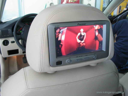 Εγκατάσταση οθόνης 1Din Pioneer σε Skoda Superb