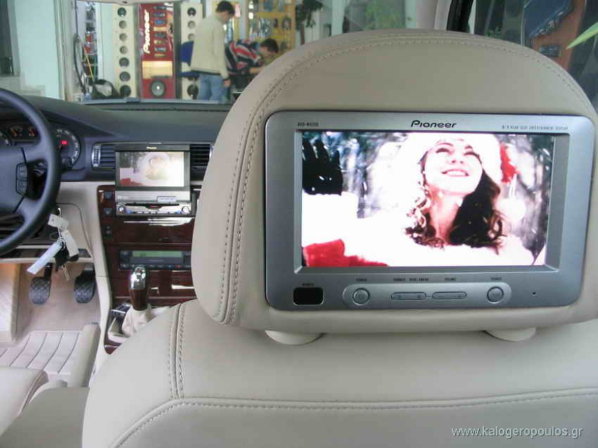 Εγκατάσταση οθόνης 1Din Pioneer σε Skoda Superb