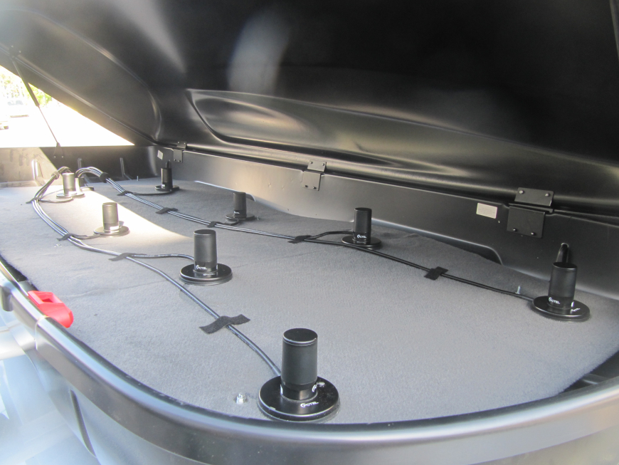 Εγκατάσταση μετρητών ακτινοβολίας σε Skoda Superb