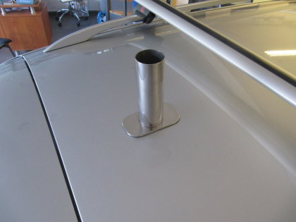 Εγκατάσταση μετρητών ακτινοβολίας σε Skoda Superb