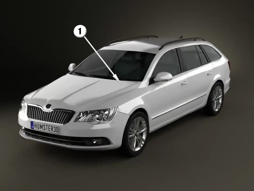 Εγκατάσταση μετρητών ακτινοβολίας σε Skoda Superb