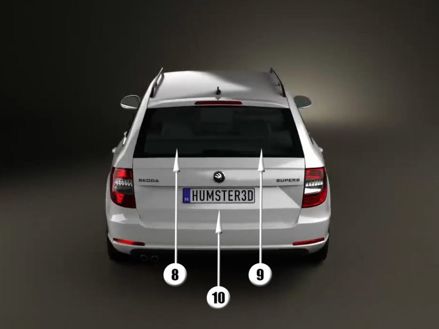 Εγκατάσταση μετρητών ακτινοβολίας σε Skoda Superb