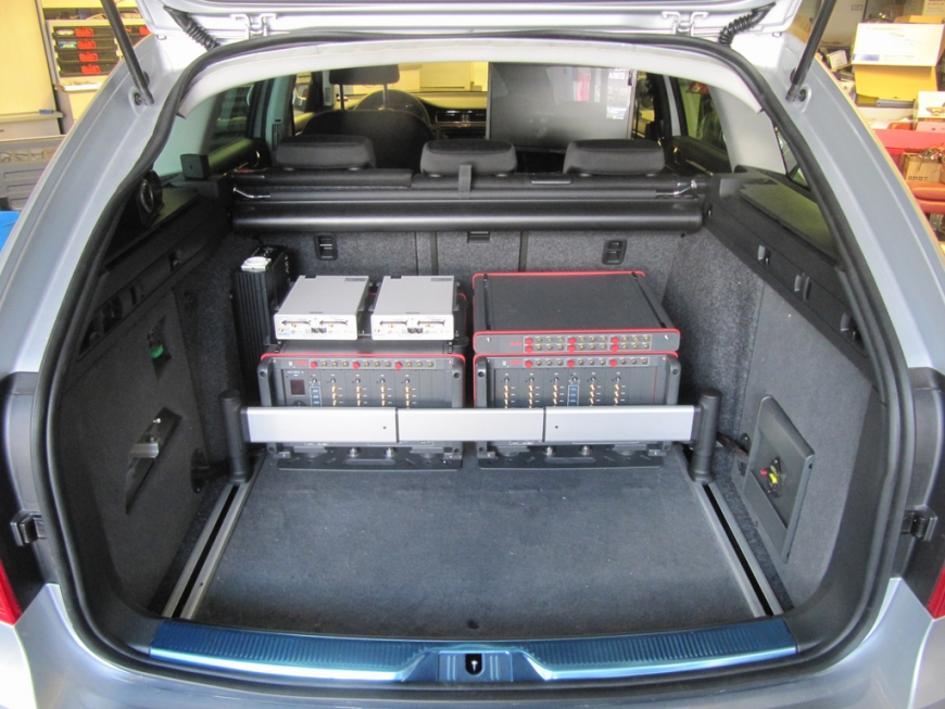 Εγκατάσταση μετρητών ακτινοβολίας σε Skoda Superb